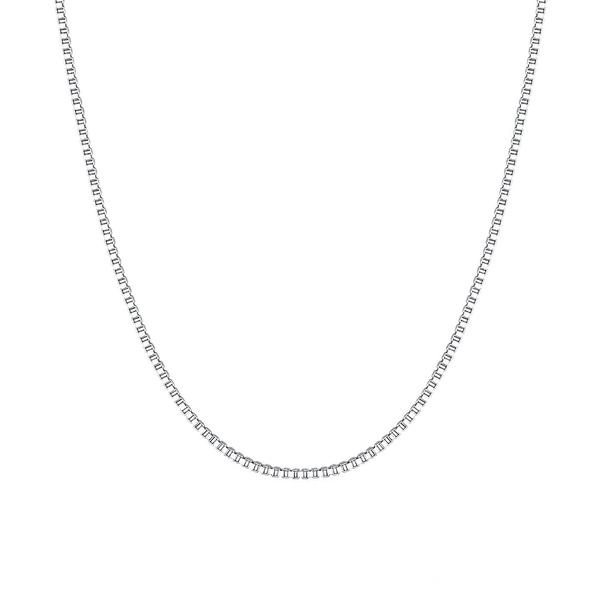 Lant argint reglabil model cubic Lungime: 45 cm